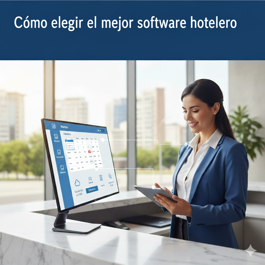 Cómo elegir el mejor software hotelero para tu alojamiento